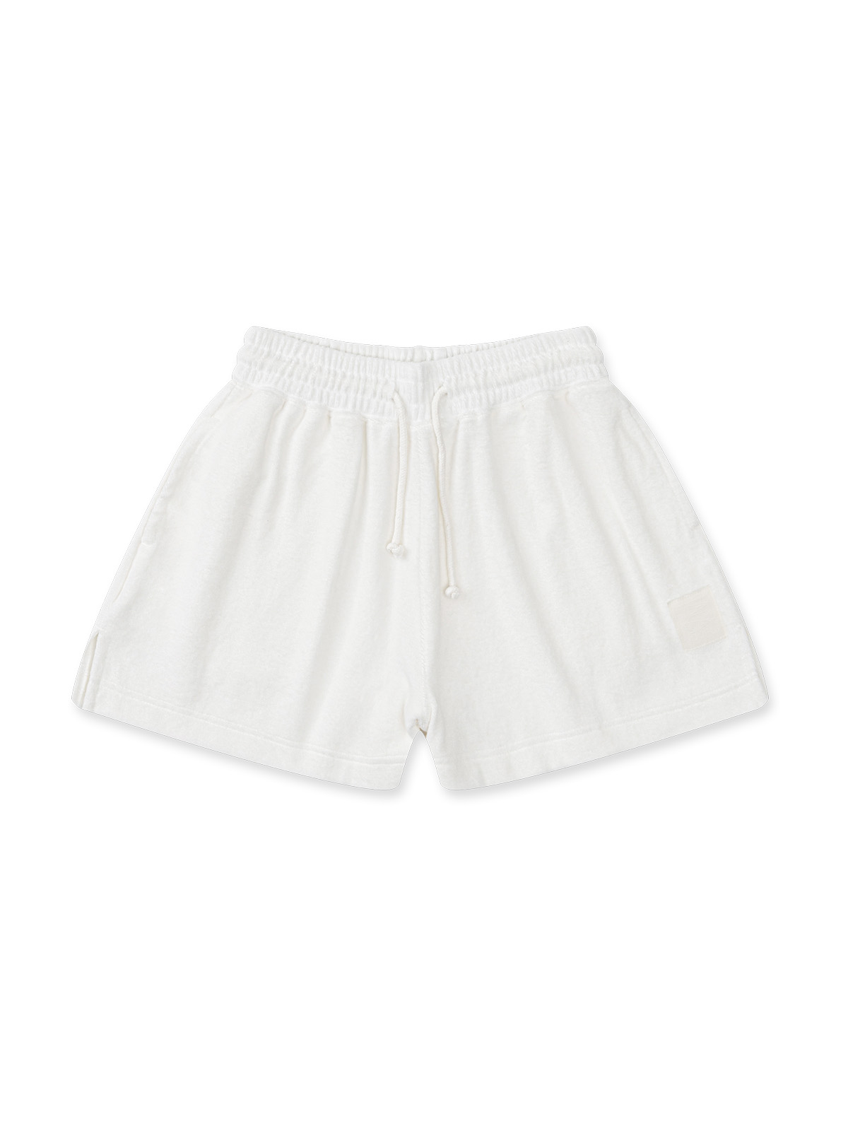 [재입고] Organic terry shorts in Ivory
