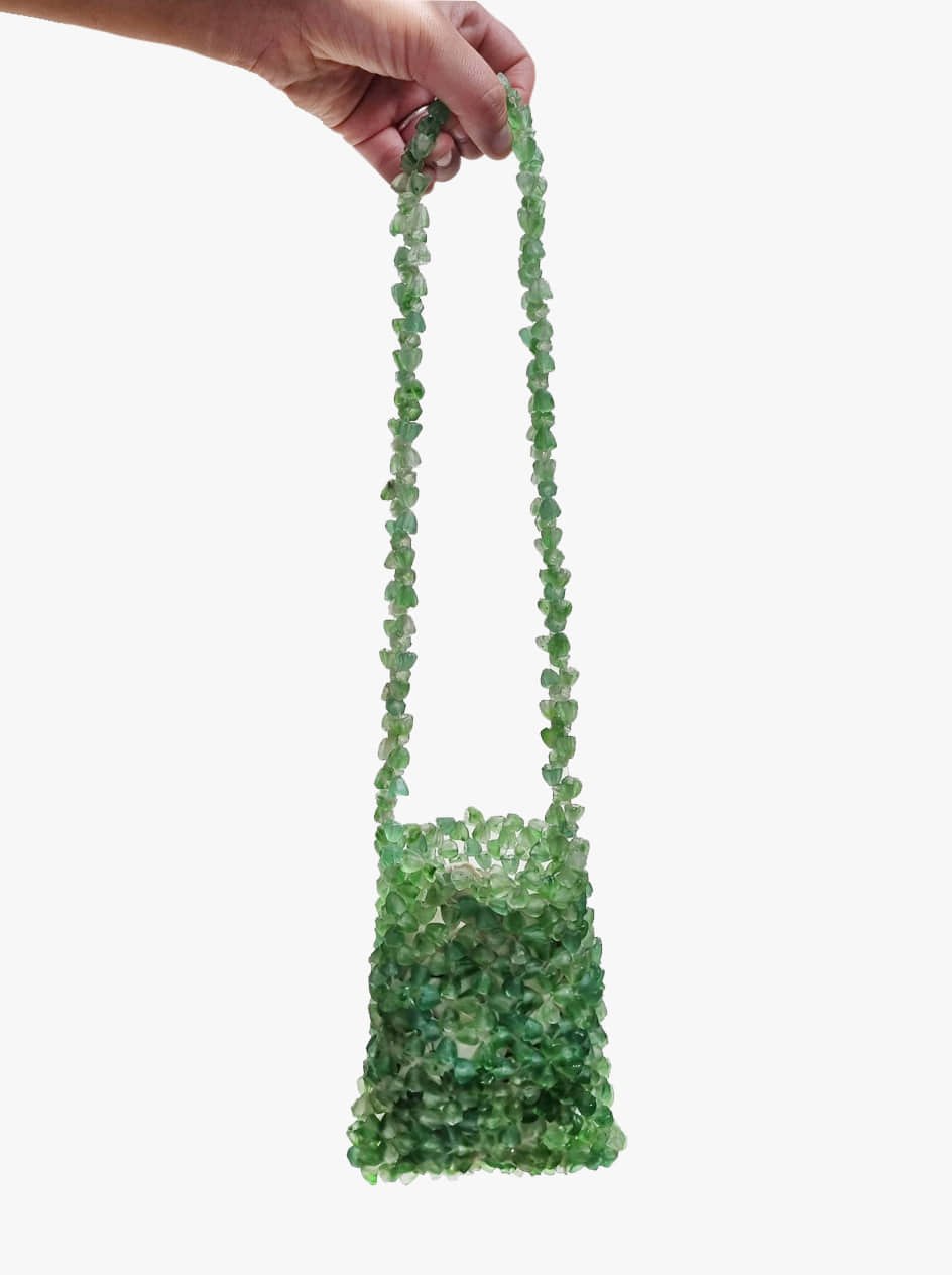Reincarnated Glass Bag 004 (Green)