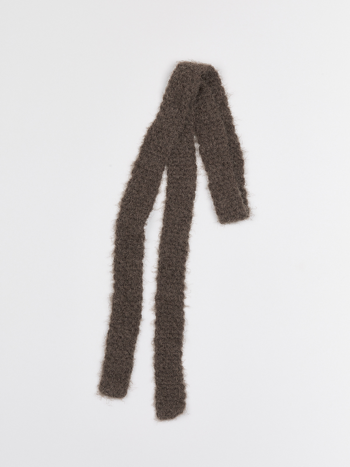 Hairy scarf (Brown)
