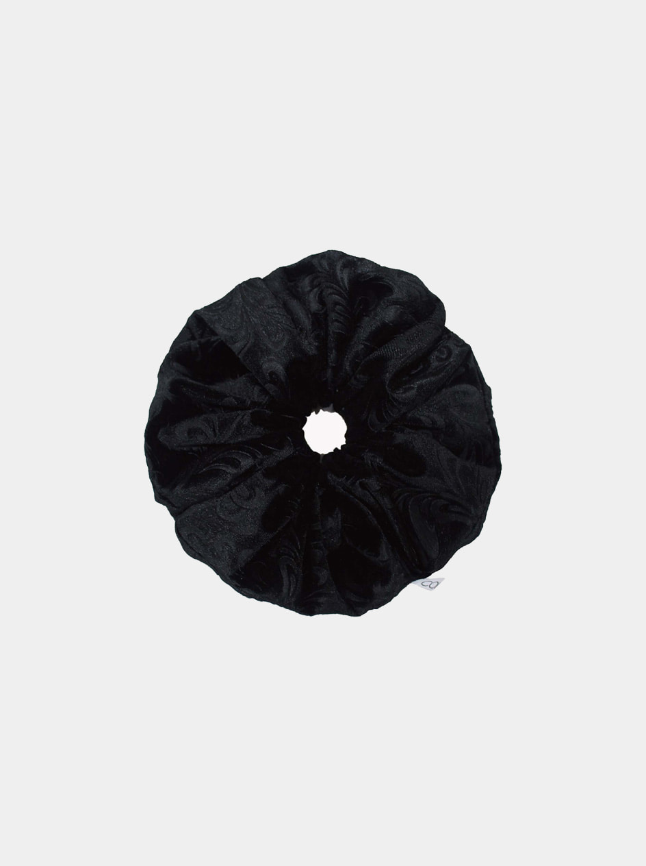 Pet Scrunchie - Velvet Noir More Black