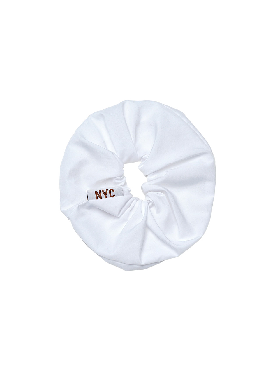 Oversized Scrunchie in White
