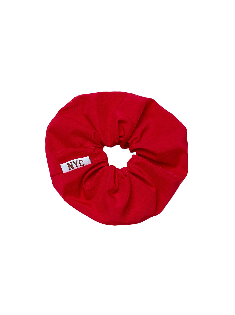 Oversized Scrunchie in Red